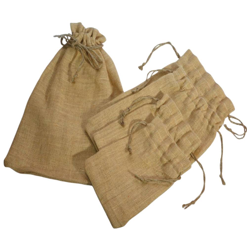 Jute plain Giveaway pouches