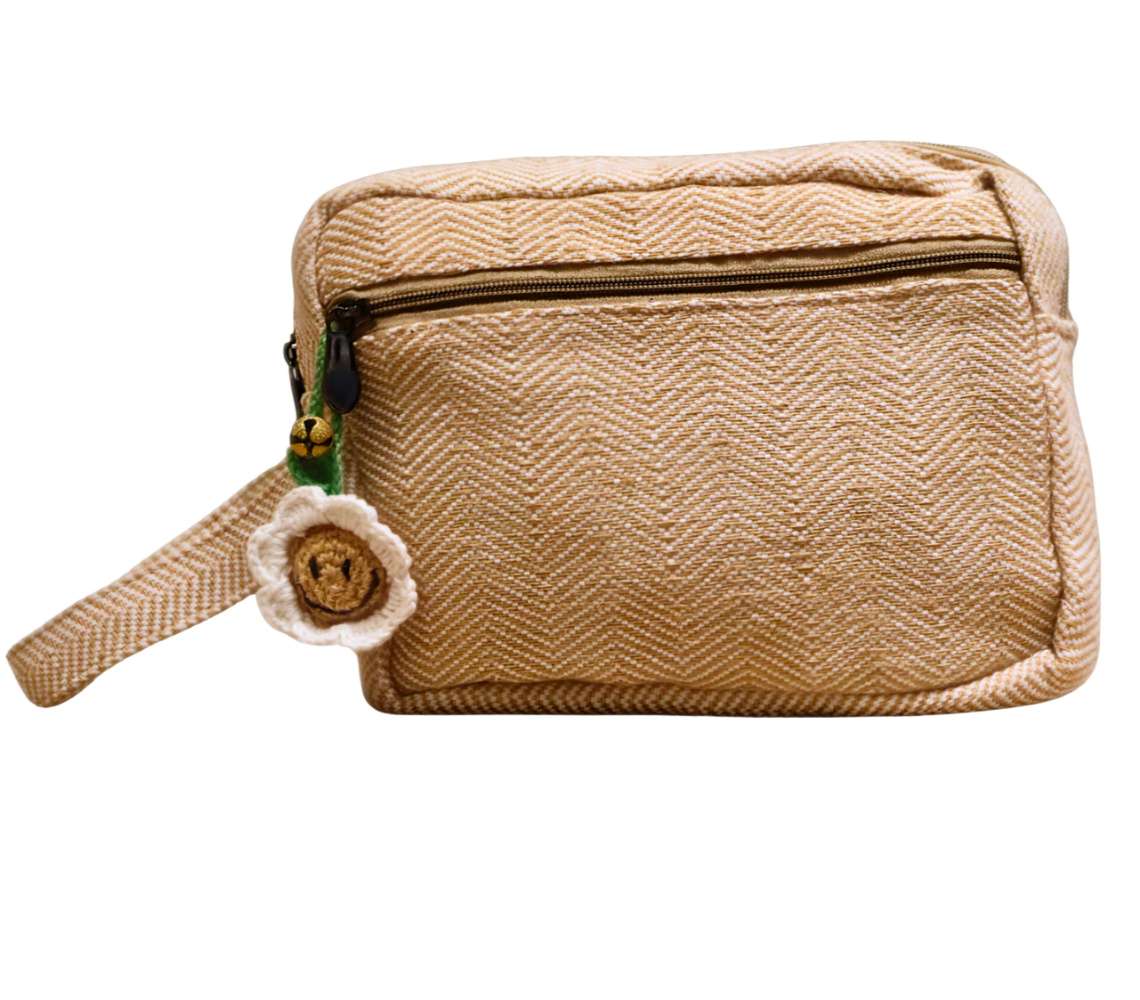 Designer Travel canvas pouch 