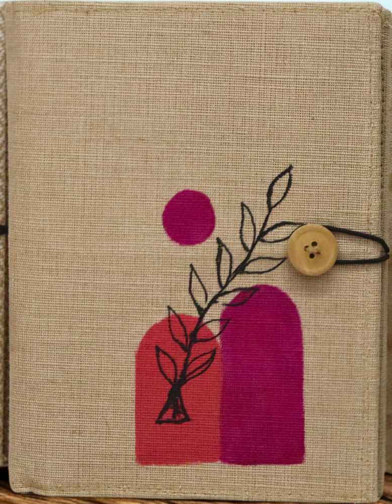 HC designer hand painted Diary/book cover