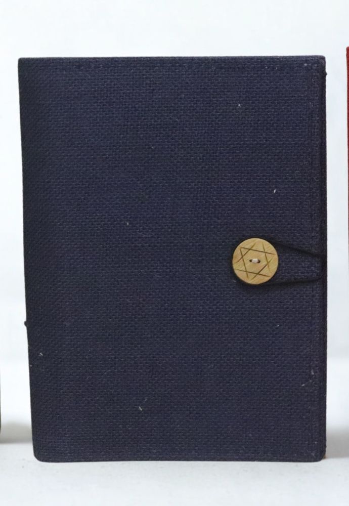 Blue Canvas diary/book cover